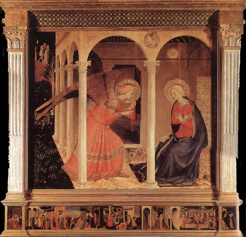 Fra Angelico The Verkundigung China oil painting art